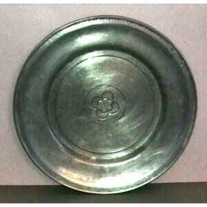 Vintage MCM RWP Pewter Charger Room Decor Accent USA Made